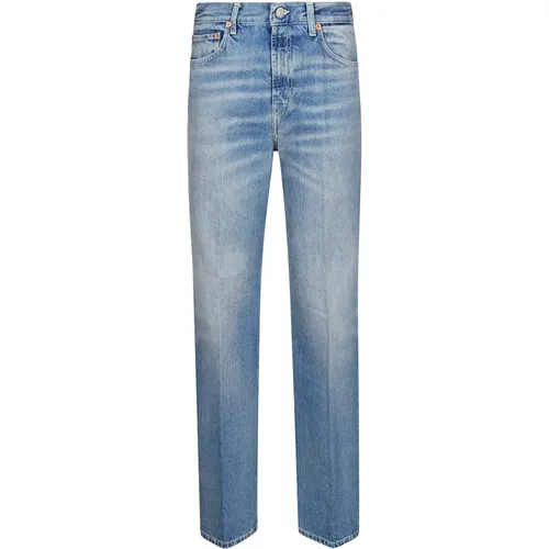 Weite Jeans in Hellblau , Damen, Größe: W28 - Dondup - Modalova