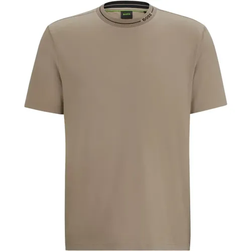 Men's T-Shirt Spring/Summer Collection Cotton , male, Sizes: XL, L, M, S - Boss - Modalova
