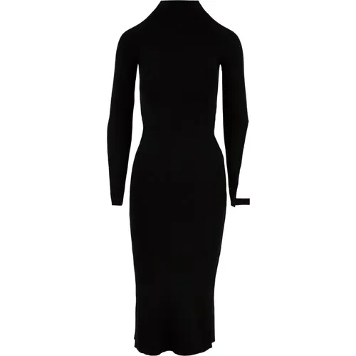 Schwarze Kleider für Frauen , Damen, Größe: M - Akep - Modalova