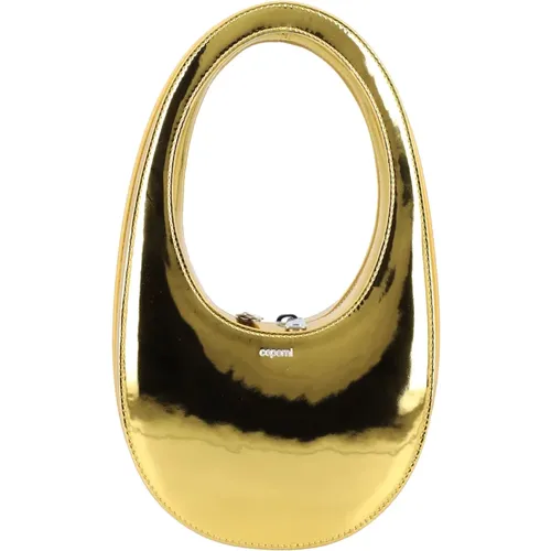Gold Metallic Mini Handbag , female, Sizes: ONE SIZE - Coperni - Modalova