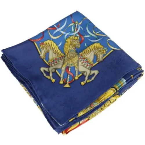 Pre-owned Silk scarves , female, Sizes: ONE SIZE - Hermès Vintage - Modalova