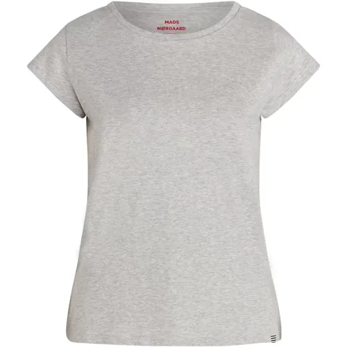 T-Shirts , female, Sizes: XS, M, S, 3XL - Mads Nørgaard - Modalova