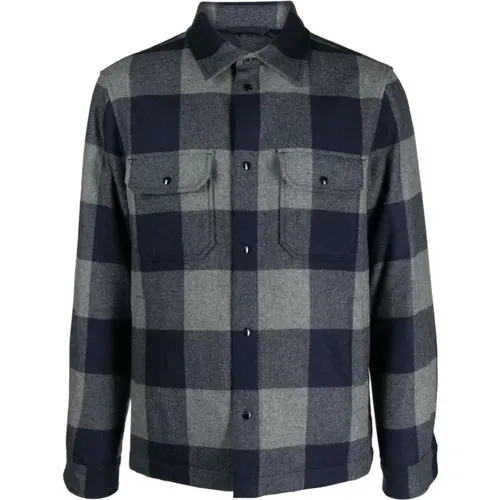 Logo Shirt MultiColour , male, Sizes: S, M - Woolrich - Modalova