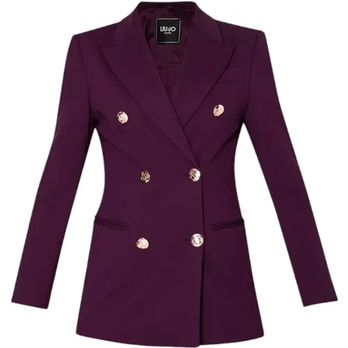 Eleganter Blazer für Frauen , Damen, Größe: L - Liu Jo - Modalova