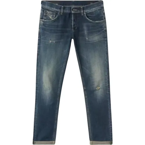 Slim-Fit Stylish Ritchie Jeans Upgrade , male, Sizes: W35 - Dondup - Modalova