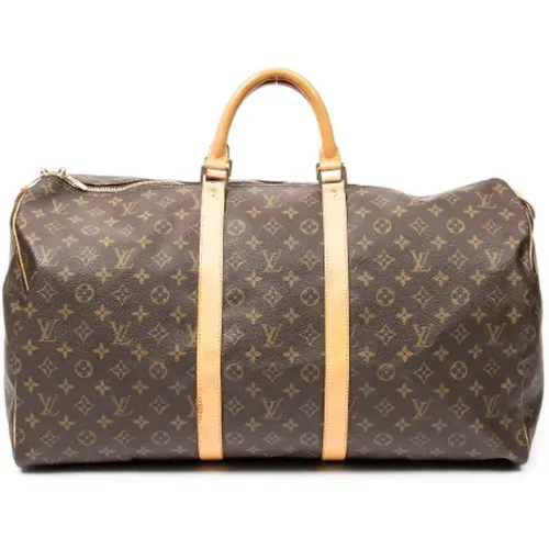 Pre-owned Coated canvas handbags , female, Sizes: ONE SIZE - Louis Vuitton Vintage - Modalova