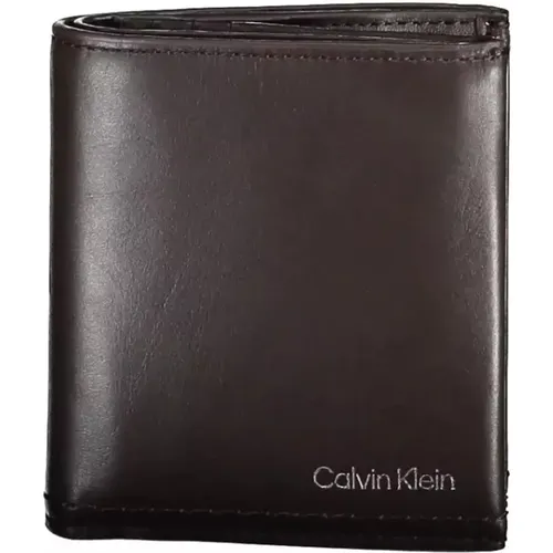 Leather Wallet , male, Sizes: ONE SIZE - Calvin Klein - Modalova