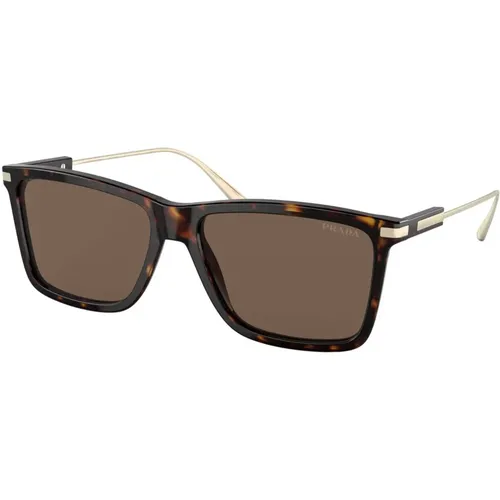 Schildpatt/Braune Sonnenbrille,Transparent Grau/Blau Sonnenbrille - Prada - Modalova
