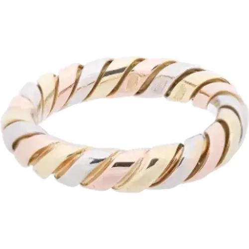 Pre-owned Gold rings , female, Sizes: ONE SIZE - Bvlgari Vintage - Modalova