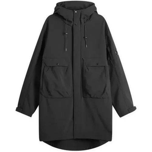 Shell-R Hooded Parka Jacket , male, Sizes: M, L - C.P. Company - Modalova