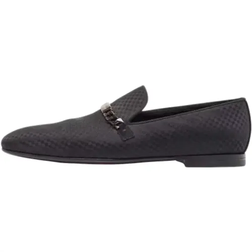 Pre-owned Satin flats , male, Sizes: 8 1/2 UK - Louis Vuitton Vintage - Modalova