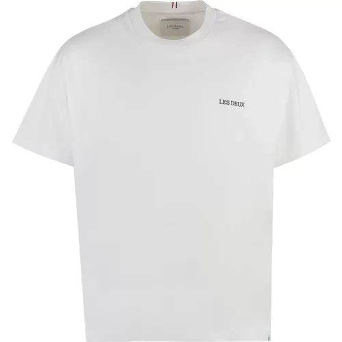 Diego Logo Baumwoll T-Shirt , Herren, Größe: 2XL - Les Deux - Modalova