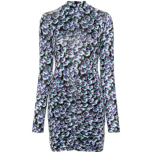 MultiColour Long Sleeve Dress Back Zip , female, Sizes: S, M - Rotate Birger Christensen - Modalova
