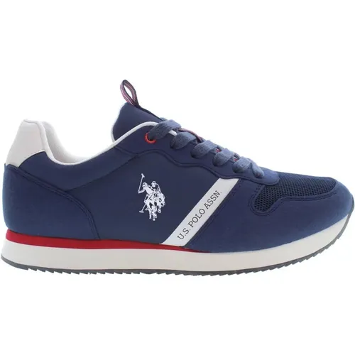 Lace-Up Sports Sneakers , male, Sizes: 10 UK, 11 UK - U.s. Polo Assn. - Modalova