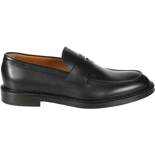 Klassische Penny Loafers für Herren , Herren, Größe: 41 1/2 EU - Doucal's - Modalova