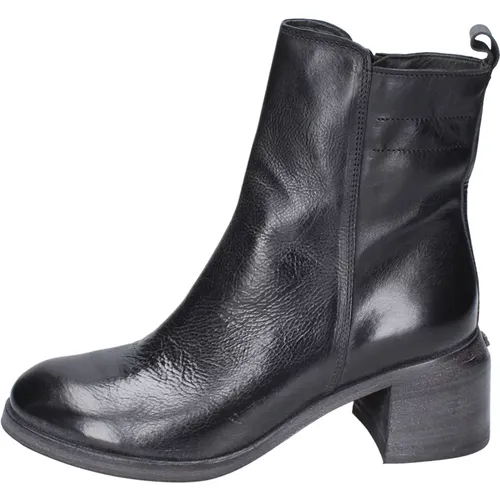 Vintage Leather Ankle Boots for Women , female, Sizes: 4 UK - Moma - Modalova