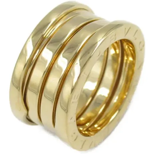 Pre-owned Gold rings , female, Sizes: ONE SIZE - Bvlgari Vintage - Modalova