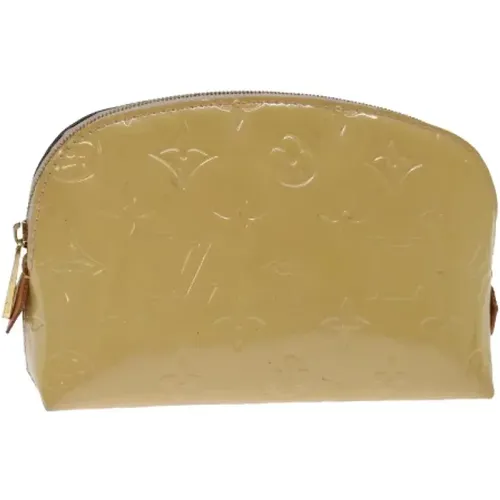 Pre-owned Leather clutches , female, Sizes: ONE SIZE - Louis Vuitton Vintage - Modalova