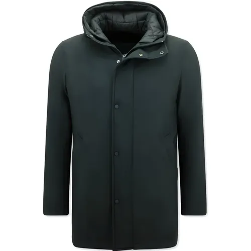 Designer Parkas for men - Two-piece jacket - 8518 , male, Sizes: L, XL, M, 2XL - Enos - Modalova