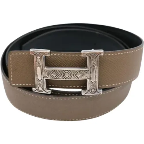 Pre-owned Canvas belts , female, Sizes: ONE SIZE - Hermès Vintage - Modalova