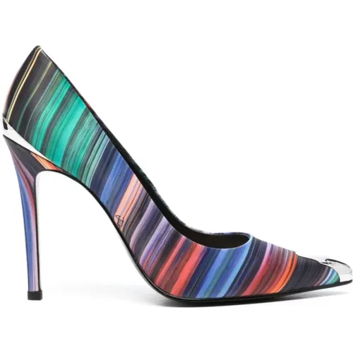 Mehrfarbig Absatz Decollete Schuh , Damen, Größe: 38 EU - Just Cavalli - Modalova