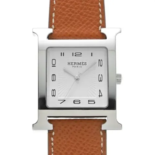 Pre-owned Stainless Steel watches , female, Sizes: ONE SIZE - Hermès Vintage - Modalova