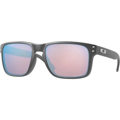 Sunglasses Holbrook OO 9102 , male, Sizes: 55 MM - Oakley - Modalova