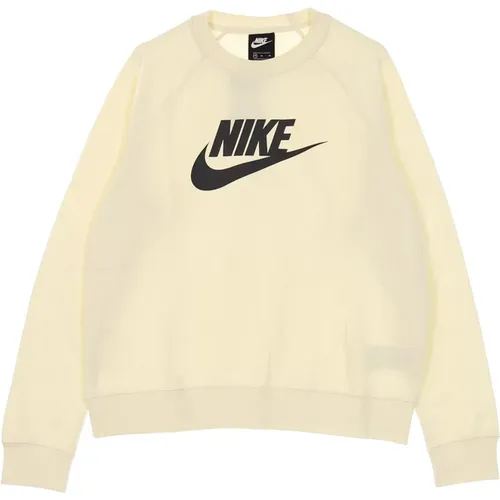 Essential Crew HBR Sweatshirt , Damen, Größe: XS - Nike - Modalova
