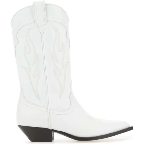 Leather Santa Fe ankle boots , female, Sizes: 3 UK - Sonora - Modalova