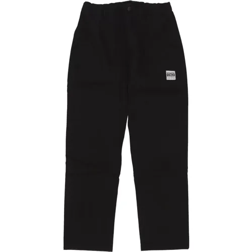 Schwarze Lange Hose mit Logo Patch , Herren, Größe: XS - Propaganda - Modalova