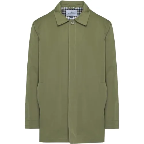 Frühling/Sommer Herren Parka , Herren, Größe: XL - Aquascutum - Modalova