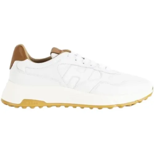 Leather Hyperlight Sneakers , male, Sizes: 6 1/2 UK, 9 UK, 9 1/2 UK, 7 1/2 UK, 7 UK, 8 UK, 8 1/2 UK - Hogan - Modalova