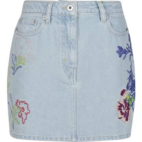 Denim Skirts , Damen, Größe: W27 - Kenzo - Modalova