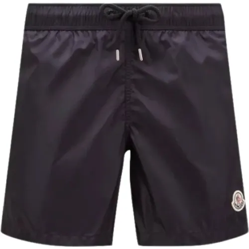 Navy Swim Shorts - Stylish and Comfortable , male, Sizes: 2XL - Moncler - Modalova