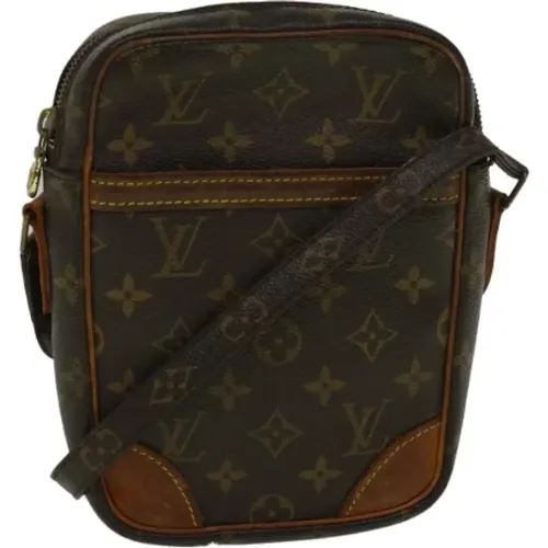 Pre-owned Canvas schultertasche , Damen, Größe: ONE Size - Louis Vuitton Vintage - Modalova