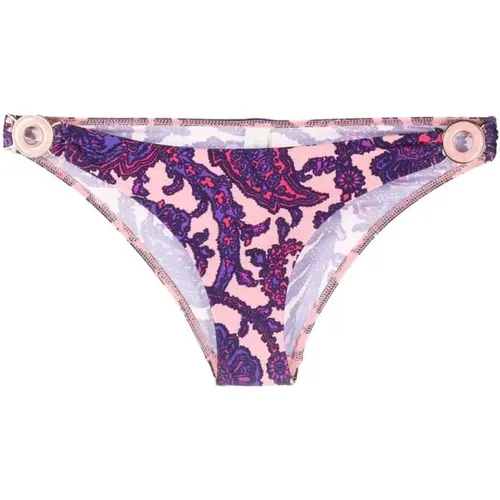 Paisley-Print Bikini Bottoms , female, Sizes: S - Zimmermann - Modalova