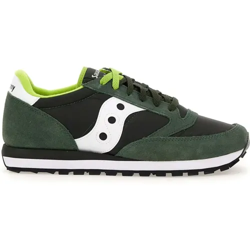 Green Sneakers by , male, Sizes: 8 1/2 UK, 11 UK, 8 UK, 7 UK, 9 UK - Saucony - Modalova