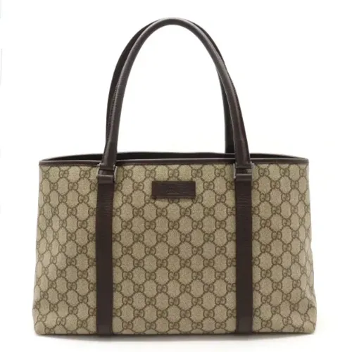 Pre-owned Canvas totes , female, Sizes: ONE SIZE - Gucci Vintage - Modalova