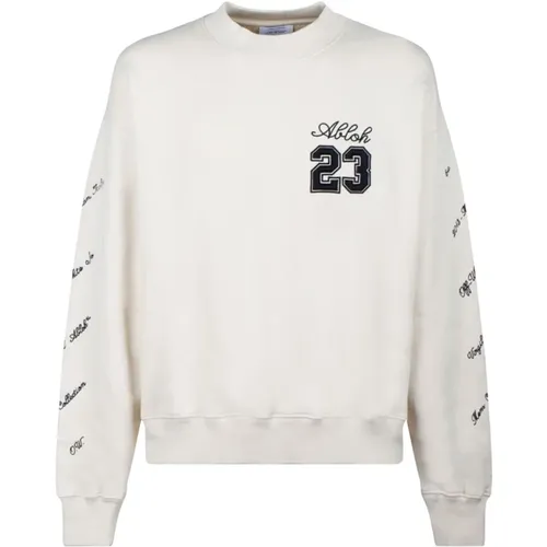 Sweatshirts,Skate Crewneck Logo Sweater - Off White - Modalova