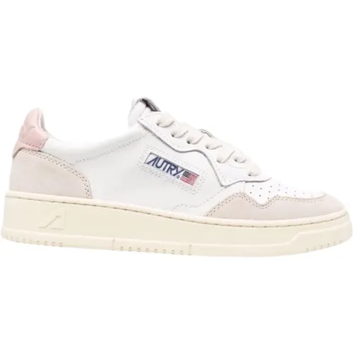 Low Women's Medalist Sneakers , female, Sizes: 4 UK, 3 UK, 5 UK, 6 UK, 8 UK, 7 UK - Autry - Modalova