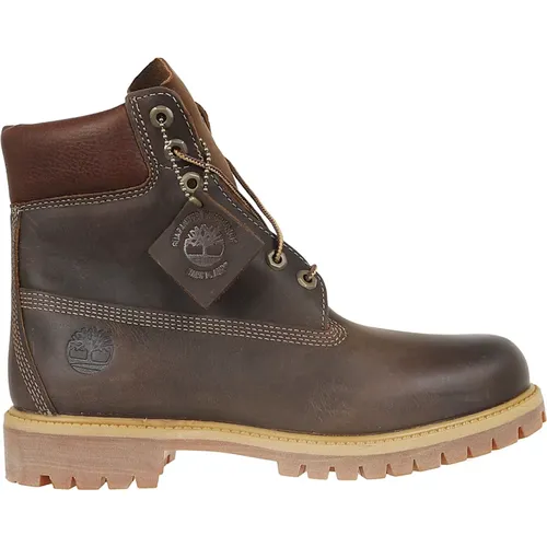 Waterproof Lace-Up Boot , male, Sizes: 8 UK, 8 1/2 UK, 6 1/2 UK, 7 1/2 UK, 7 UK - Timberland - Modalova