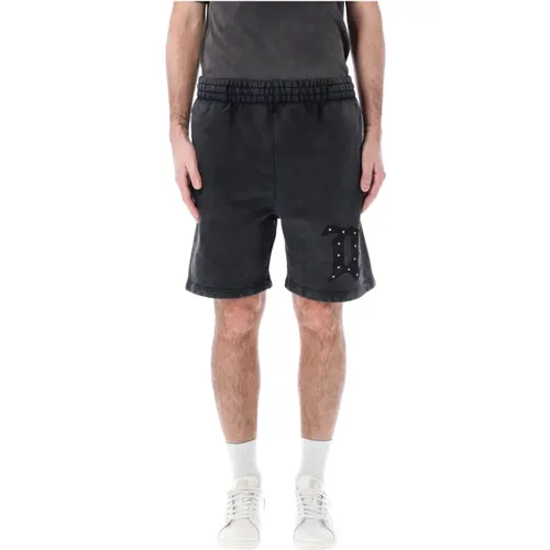 Herrenbekleidung Shorts Gewaschen Schwarz , Herren, Größe: L - Misbhv - Modalova