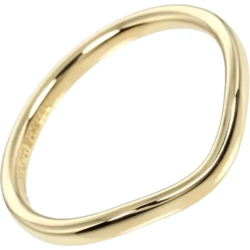 Pre-owned Gold rings , female, Sizes: ONE SIZE - Tiffany & Co. Pre-owned - Modalova