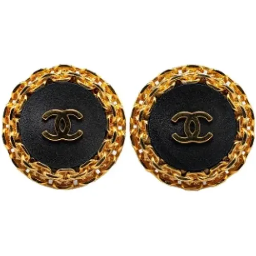 Pre-owned Metal chanel-jewelry , female, Sizes: ONE SIZE - Chanel Vintage - Modalova