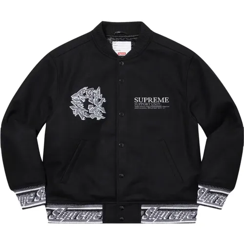 Varsity Jacket Limited Edition , male, Sizes: M, XL - Supreme - Modalova