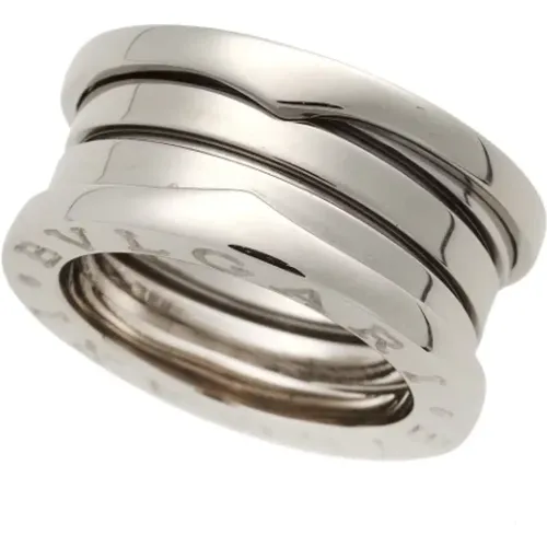 Pre-owned White Gold rings , female, Sizes: ONE SIZE - Bvlgari Vintage - Modalova