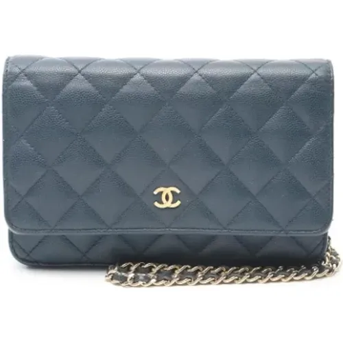 Pre-owned Leather chanel-bags , female, Sizes: ONE SIZE - Chanel Vintage - Modalova