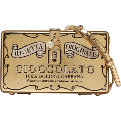 Pre-owned Fabric clutches , female, Sizes: ONE SIZE - Dolce & Gabbana Pre-owned - Modalova