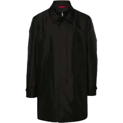 Lightweight Water-Repellent Coat , male, Sizes: 2XL, XL - Fay - Modalova