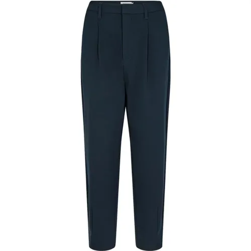 Navy Tailored Pants 126009 , female, Sizes: XS, L, S, M - Copenhagen Muse - Modalova